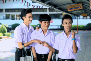 泰剧《不一样的美男子》搞笑GIF(10)