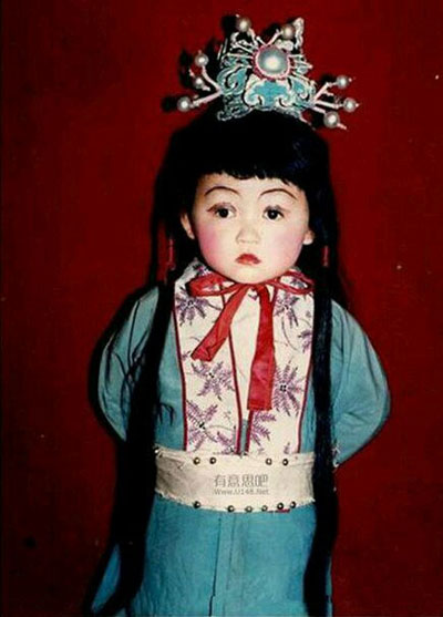 盘点那些亮瞎眼的童年艺术照(12)