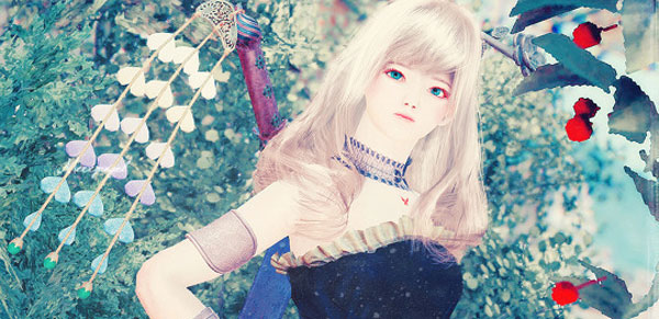 《黑色沙漠》游戏软妹图赏(13)