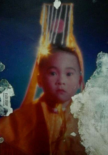 盘点那些亮瞎眼的童年艺术照(21)