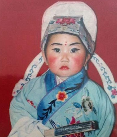 盘点那些亮瞎眼的童年艺术照(5)