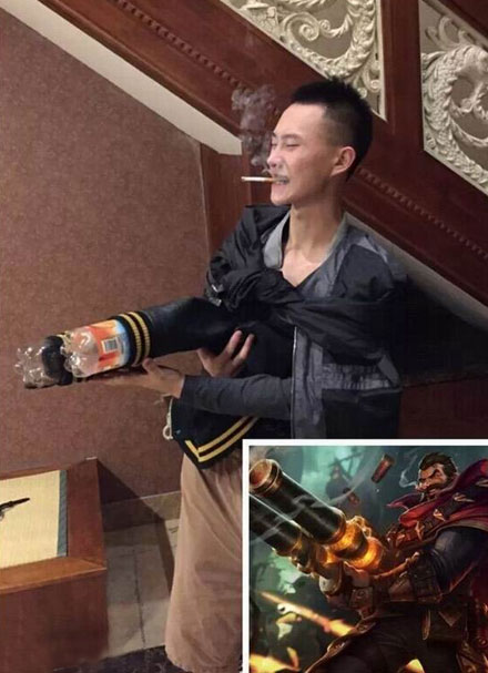 《英雄联盟》逗比玩家爆笑COS(5)