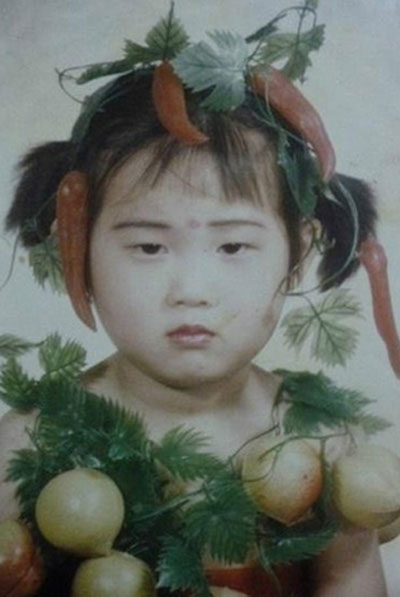 盘点那些亮瞎眼的童年艺术照(20)
