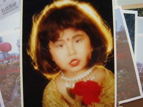 盘点那些亮瞎眼的童年艺术照(9)