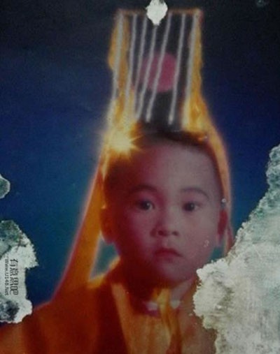 盘点那些亮瞎眼的童年艺术照(26)