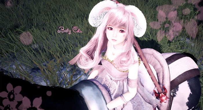 《黑色沙漠》游戏软妹图赏(2)