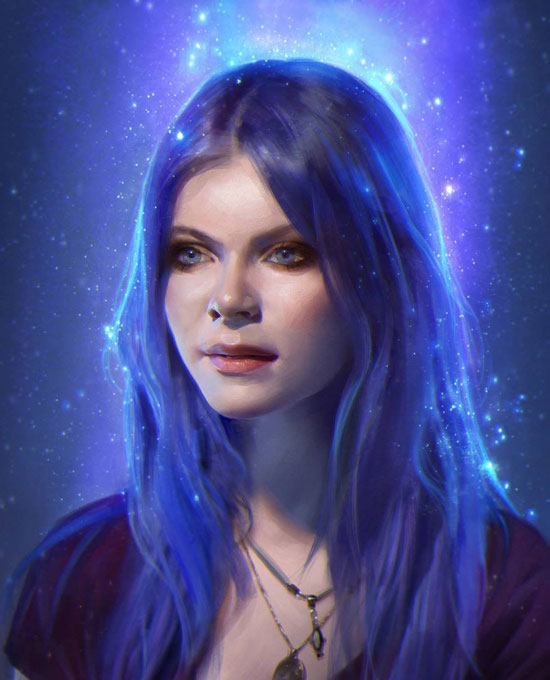 暴雪美女画师精美原画图赏(10)