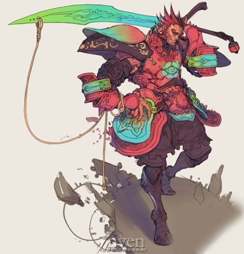 《创世纪战4》角色原画图赏(3)