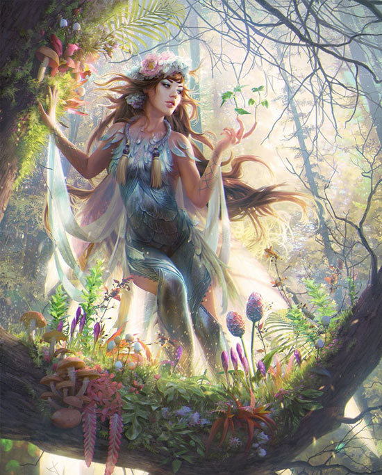 暴雪美女画师精美原画图赏(2)