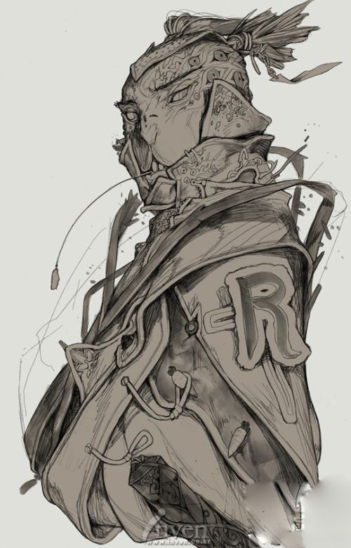 《创世纪战4》角色原画图赏(10)