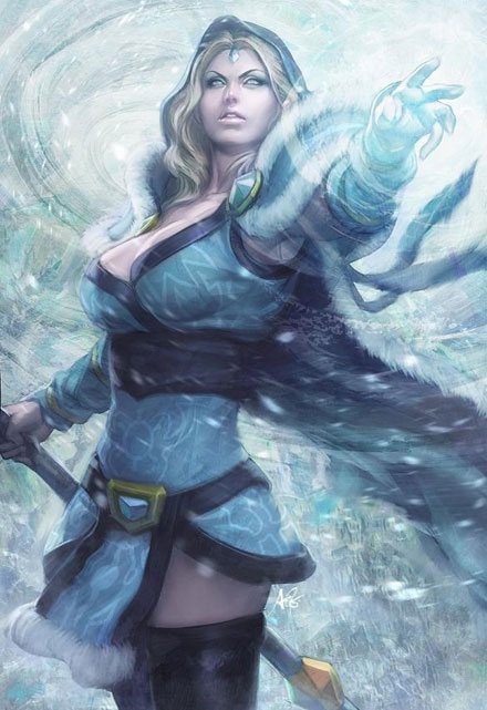 Artgerm游戏美女同人画赏析二(17)