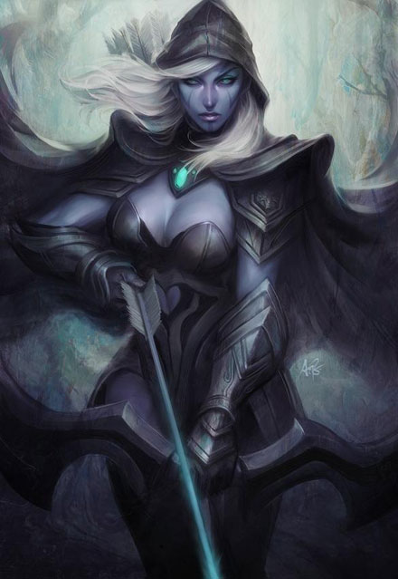 Artgerm游戏美女同人画赏析二(15)