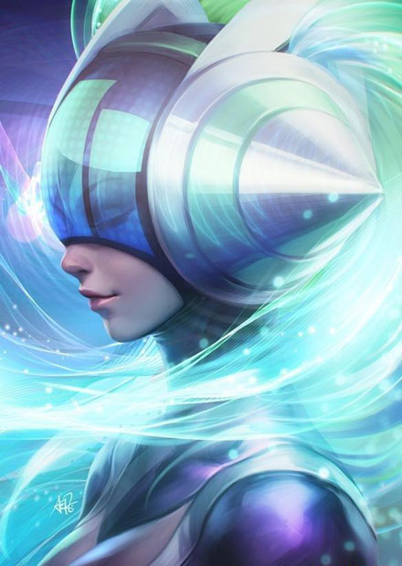 Artgerm游戏美女同人画赏析二(9)