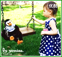 爸爸回来了萌娃奥莉搞笑GIF合集(19)