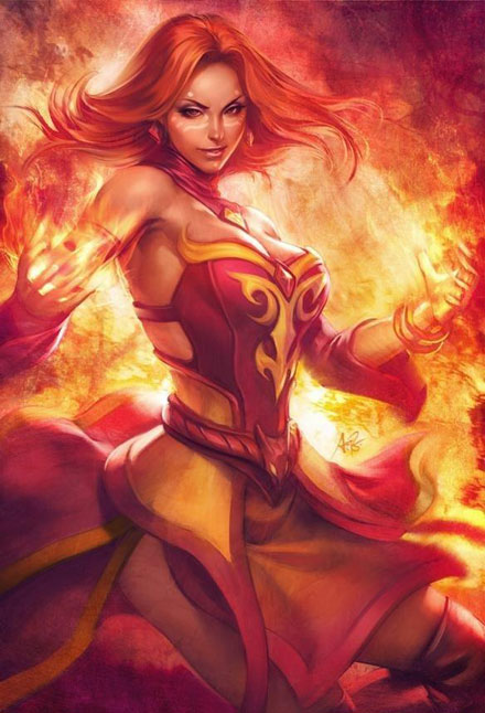 Artgerm游戏美女同人画赏析二(10)