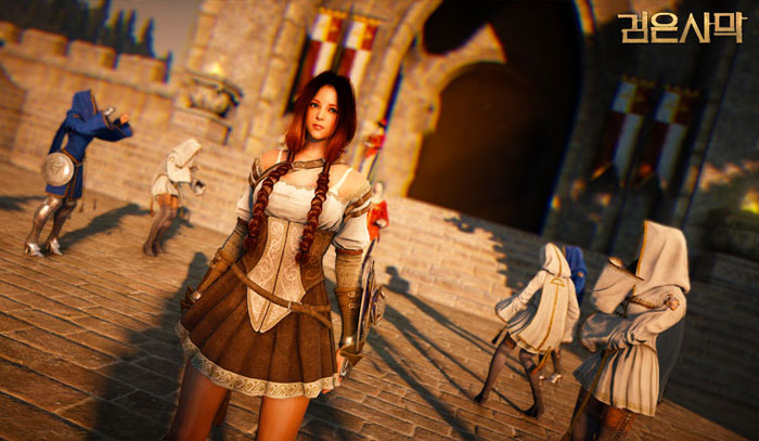 韩服《黑色沙漠》新职业女武神图赏(4)