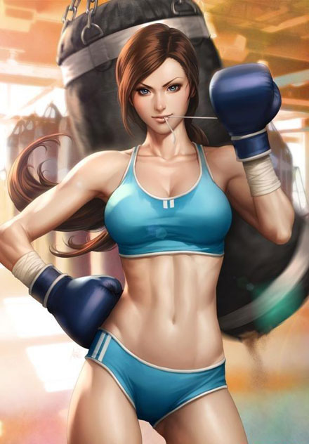 Artgerm游戏美女同人画赏析二(12)