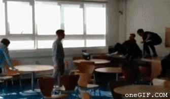 残酷的胖子搞笑GIF(9)