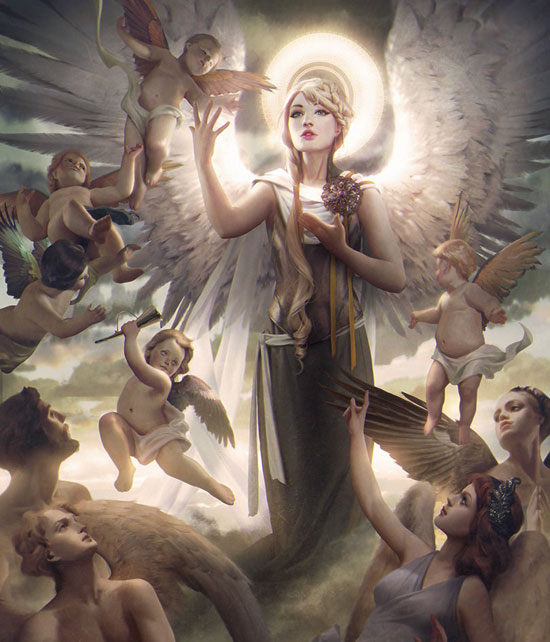 暴雪美女画师精美原画图赏(4)