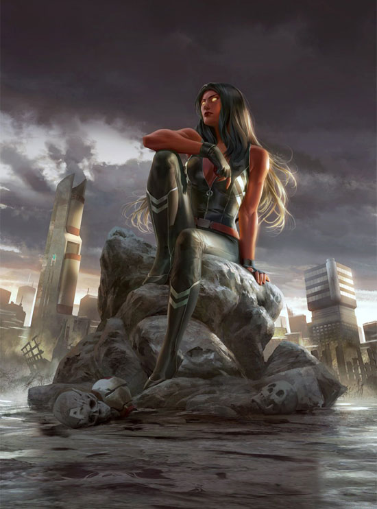 暴雪美女画师精美原画图赏(8)