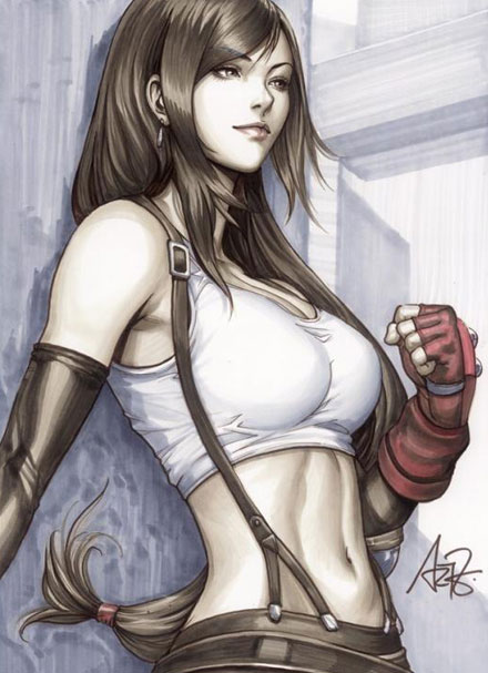 Artgerm游戏美女同人画赏析二(18)