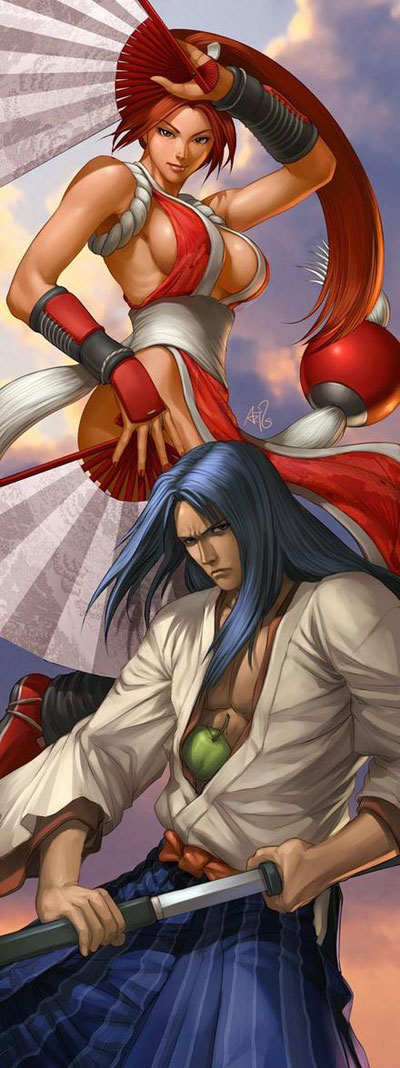 Artgerm游戏美女同人画赏析二(24)