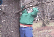 残酷的胖子搞笑GIF(5)