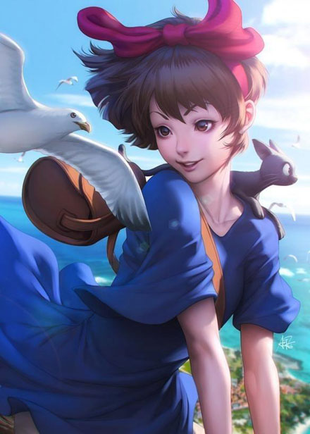 Artgerm游戏美女同人画赏析二(5)