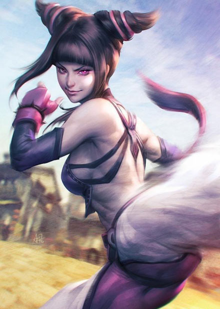 Artgerm游戏美女同人画赏析二(7)