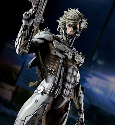 《合金装备》雷电白色铠甲手办图赏(6)