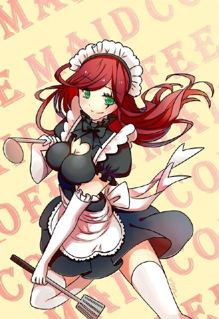 LOL女英雄女仆装绝对领域福利图赏(8)