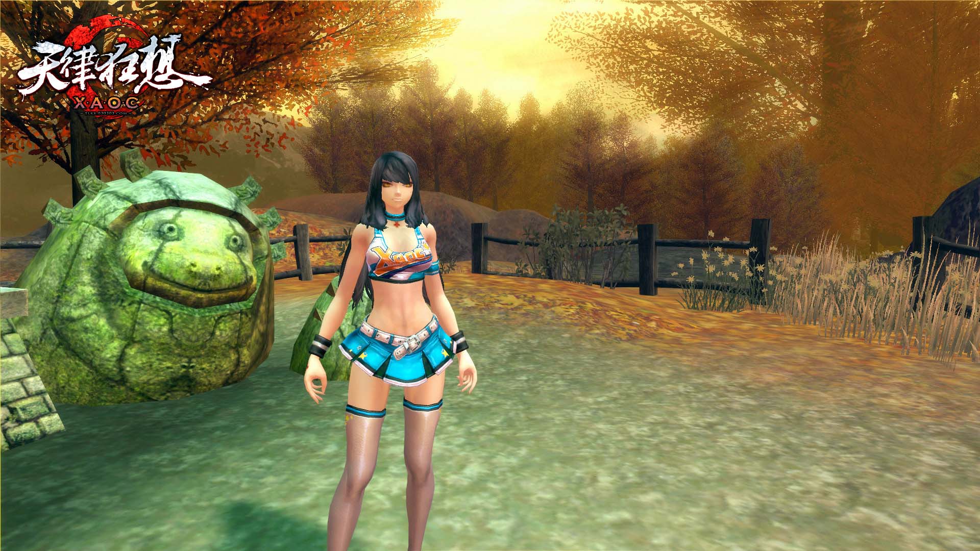 《天律狂想》游戏美女制服诱惑(8)