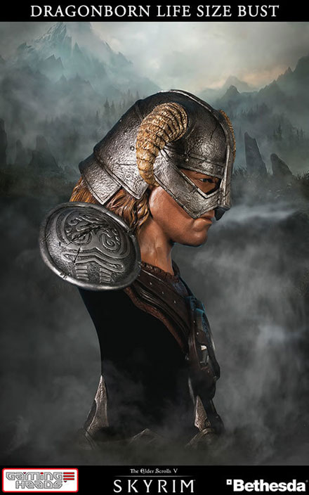 《上古卷轴5》龙裔胸像神还原图赏(9)