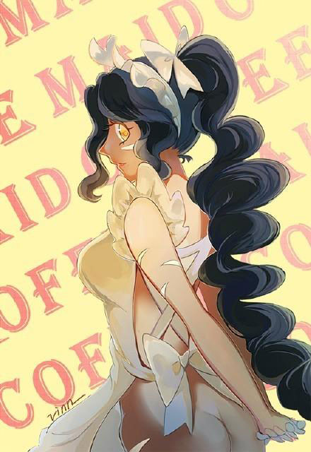 LOL女英雄女仆装绝对领域福利图赏(5)