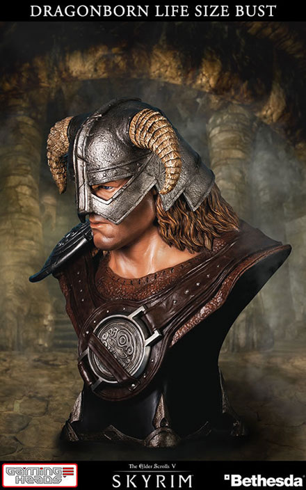 《上古卷轴5》龙裔胸像神还原图赏(8)