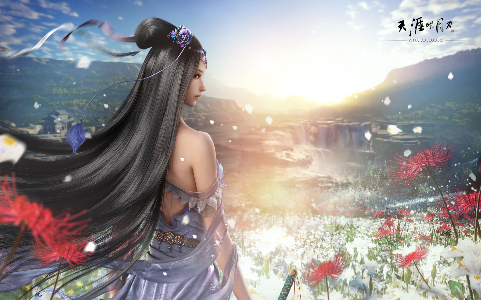 《天涯明月刀》游戏人物高清壁纸(3)