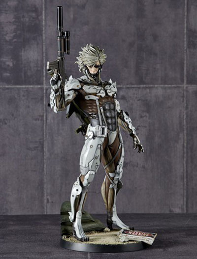 《合金装备》雷电白色铠甲手办图赏(4)