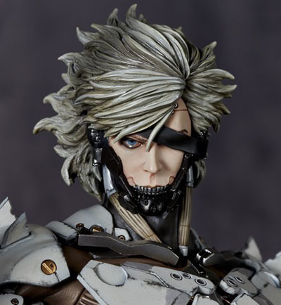 《合金装备》雷电白色铠甲手办图赏(2)