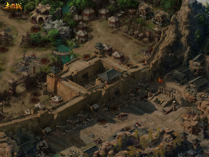 《赤壁之战》游戏最新场景图图赏(6)