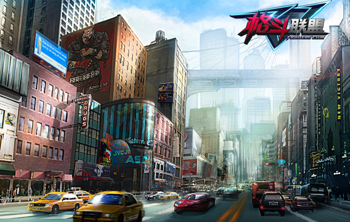 3D格斗新游《格斗联盟》画面截图(4)