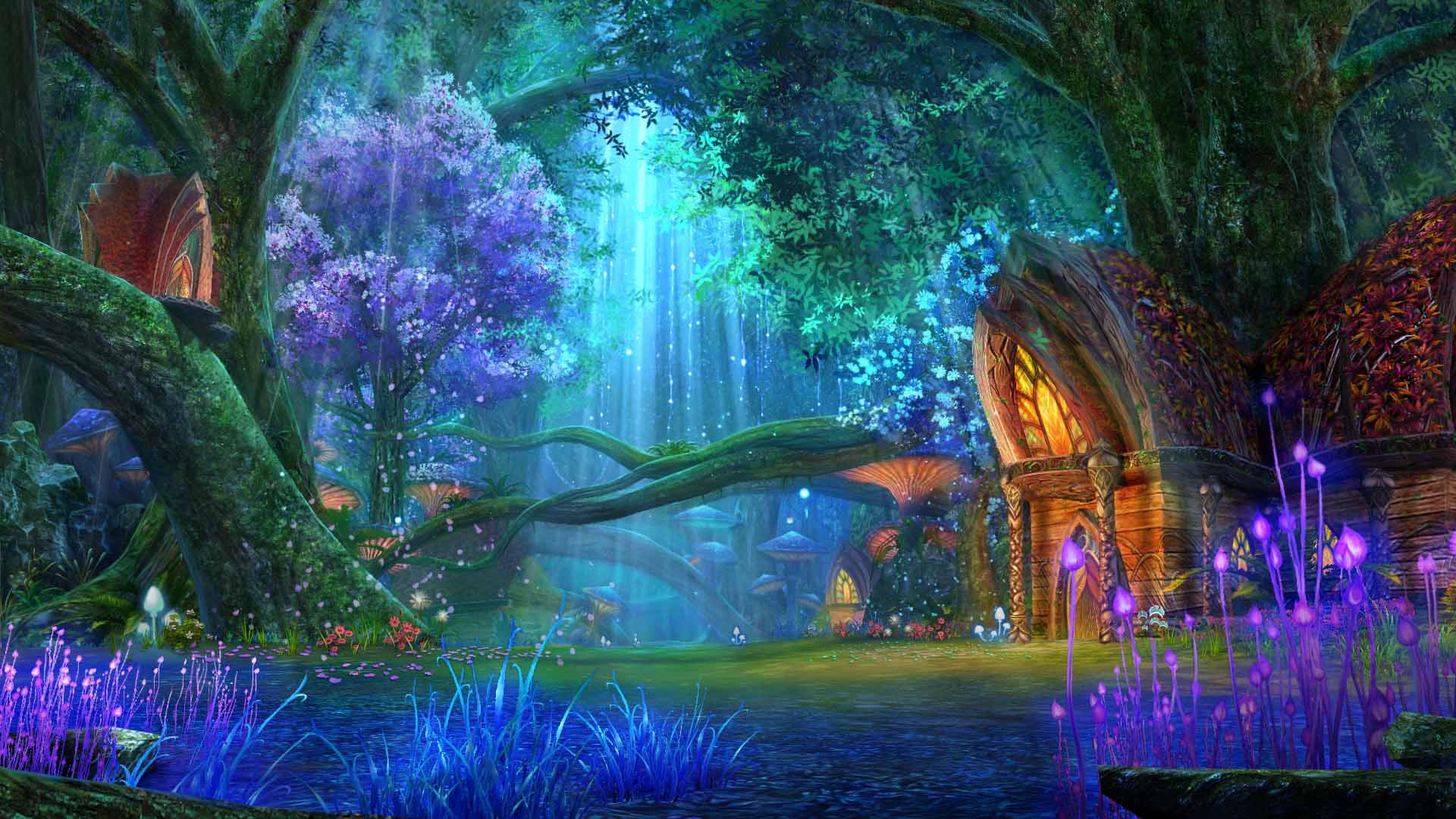 《幻城OL》游戏场景原画壁纸(7)