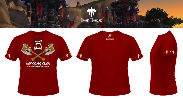 魔兽玩家设计游戏主题T恤图赏(2)