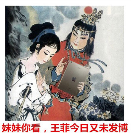 微博趣图 王菲今天发微博了吗(3)