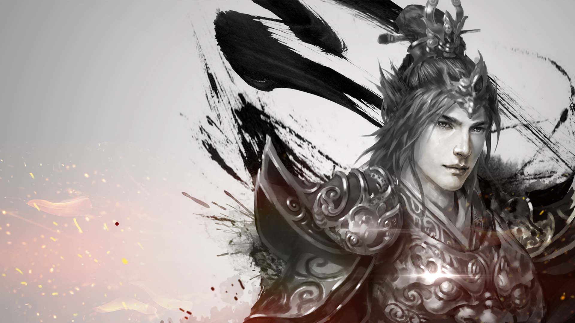 《赤壁之战》职业水墨风格壁纸(6)