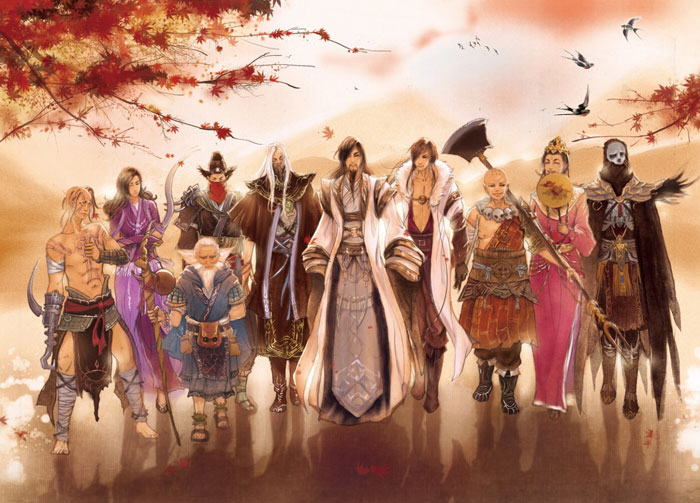 《剑网3》男神精美插画图赏(15)