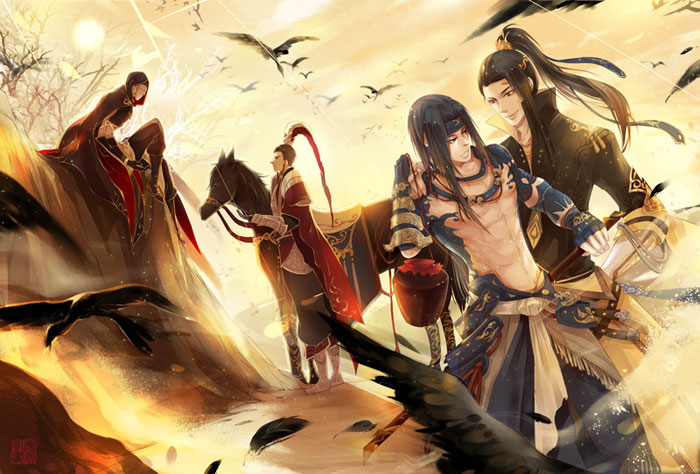 《剑网3》男神精美插画图赏(11)