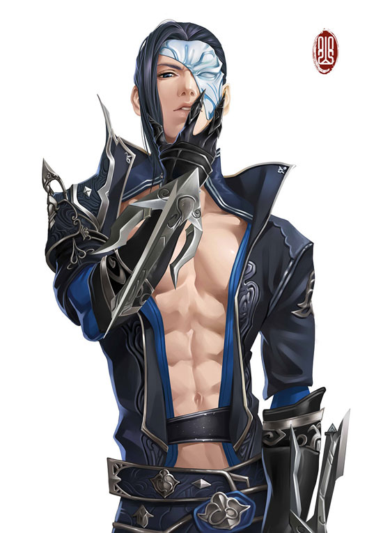 《剑网3》男神精美插画图赏(13)