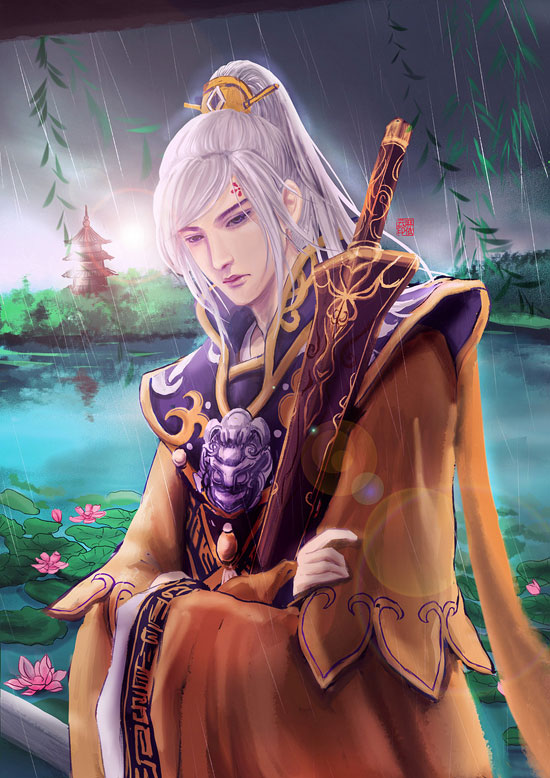 《剑网3》男神精美插画图赏(2)