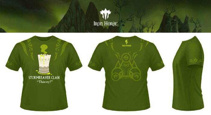 魔兽玩家设计游戏主题T恤图赏(9)