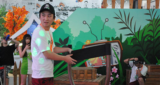 王思聪惊现2015ChinaJoy现场图集(14)